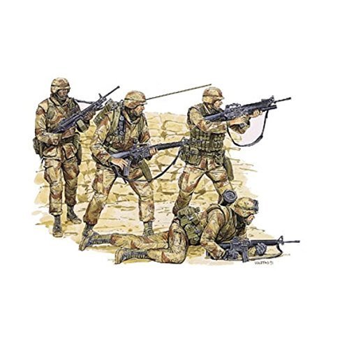 Dragon U.S. 101st Air Assault - Screaming Eagles 1:35 Scale Military Model Kit by Dragon Models USA