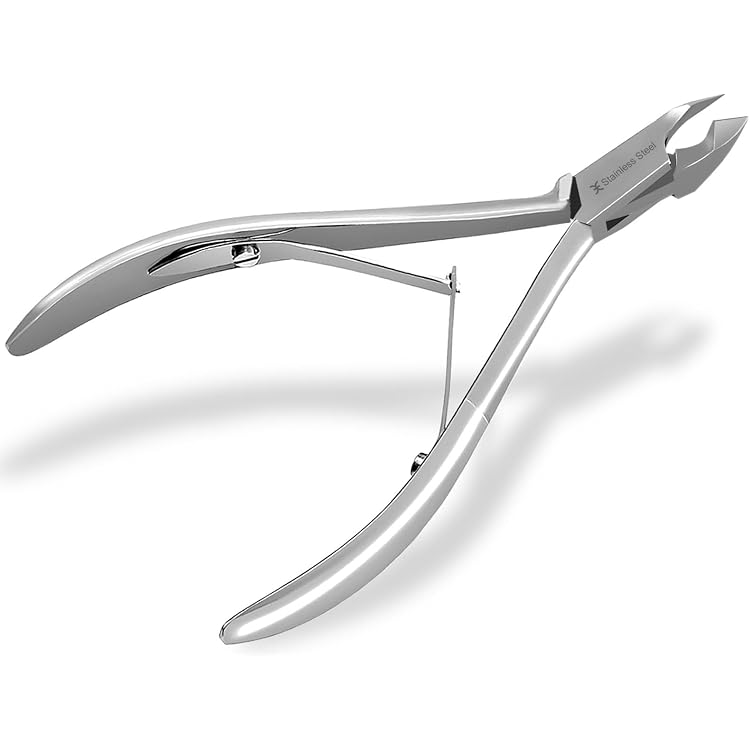 Mr. Fuss Nagelhautschieber Aus Edelstahl – 2-seitig Mit Schieber Und Spatel, Ca. 15 Cm Lang, Für Nagelpflege & Design