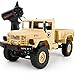 Produktbild OOFAY Ferngesteuerter Geländewagen B-14 Fahrzeuge Vierrad Klettern Militär LKW High Speed Buggy Metall Shell Mit LED-Licht,Yellow