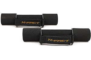 Soft-Hanteln – Set mit 2x 1 kg, ergonomische Schaumstoffgriffe für Laufen, Aerobic und Krafttraining