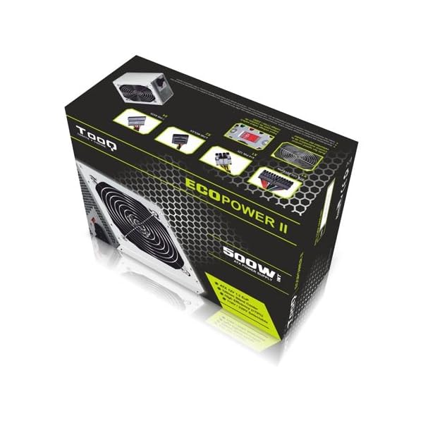 TooQ TQEP-500S-INT - Fuente de Alimentacion Ecopower II ATX 500W (110/240 V) - Image 3