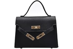 gaobaozhu Women Top Handle Bag Handbags Shoulder Bag Square Top Handle Satchel with Detachable Strap Small PU Leather Cross Body Bag Purse Fashion Bag for Traveling Parties Shopping