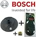 Produktbild Bosch Original-Ersatz-Bremsscheibe schwarz Schneiden-c/w, 5 Stück, Bosch Durablades Grün, für Bosch ART 23-18Li Kabelloser Trimmer, c/w STANLEY KeyTape Cadbury Schokoriegel