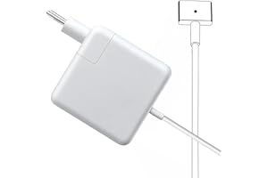 SCOVEE 60W T-Tip Caricatore MacBook Pro, Adattatore T-Tip 60W Rapido Compatibile con Mac Book Air & Mac Book Pro 11 '' e 13 '' pollici 2012~2018,Modello A1425, A1435, A1502, A1465