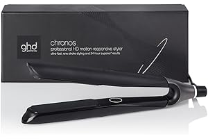 ghd Chronos - Plancha de Pelo Profesional, La Styler Más Avanzada, Peinado 3x Veces Más Rápido, Más Brillo, Sin Calor Extremo - Para Todo Tipo de Cabello (Enchufe Europeo)