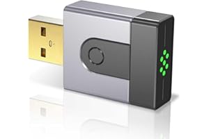 ZOUHOE 2-en-1 Adaptateur CarPlay sans Fil, Compatible avec Apple CarPlay & Android Auto, Passez du Câblé au sans Fil, Plug & Play, Connexion Rapide, sans Latence, Design Compact et Élégant