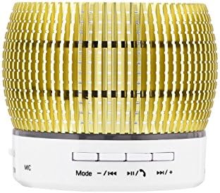 Jieyida Portable Wireless Bluetooth Speaker Support TF Card USB Disk Music Playing Mini Size Speaker for Apple iPhone Samsung Galaxy S7 S6 Edge Plus S5 Note 5 4 3 Tablets Laptop Desktop (Yellow)