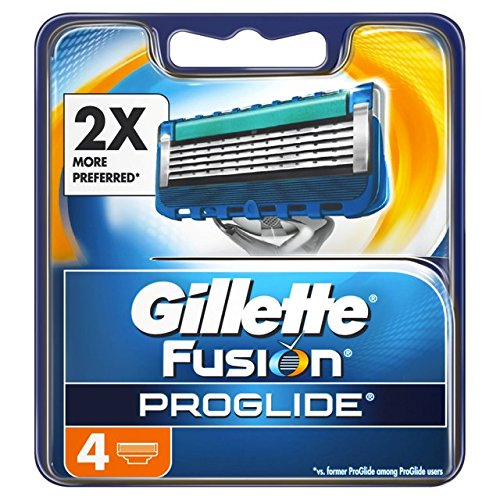 Gillette Fusion Proglide Replacement Heads – Pack of 4