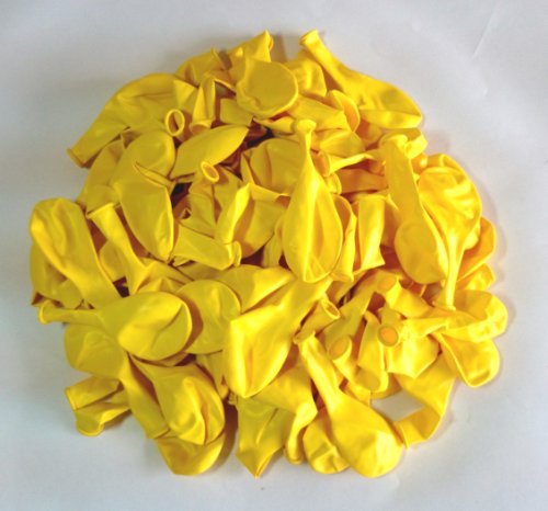 100 Luftballons ca. 90cm Umfang - Farbe: gelb