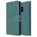 Produktbild Motorola Moto G5 Plus Hülle, Chreey Matt Leder Tasche Retro Handyhülle Magnet Flip Case mit Kartenfach Geldbörse Schutzhülle Etui [Blau]