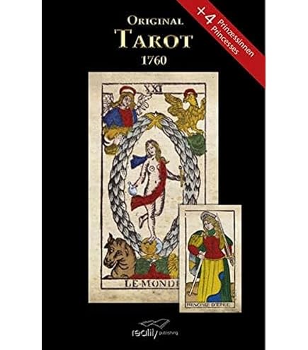 Tarot De Marseille Kartenspiel – 78 Karten Von Pole Ka Für Wahrsagerei