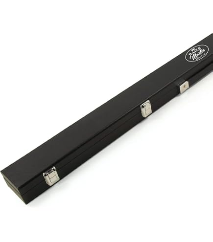 Housse Souple Pour Queue De Billard 1/2 - Noir, Intérieur Rembourré