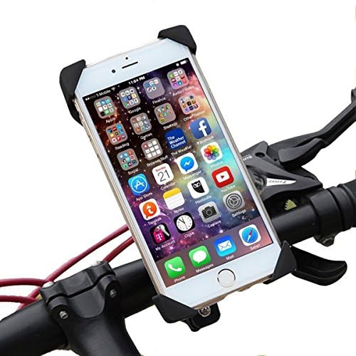 Bike Mount Phone Holder,TekG Universal Mountain Bike Handlebar Mount Motorbike Phone Holder with 360 Rotate for iPhone X/8/8 Plus,Galaxy Note S8 Plus/Note 8,Smartpones and GPS with 3.5-7"Screens