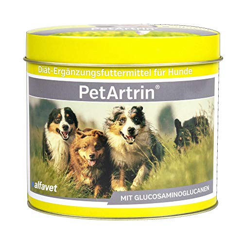 Pet Artrin 200 gramm Diät-Ergänzungsfuttermittel zur Unterstützung des Gelenkstoffwechsels bei Osteoarthritis hochkonzentriertes Pulver versorgt die Gelenke