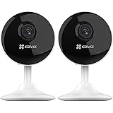 EZVIZ C1C Telecamera da Interno Wifi IP Camera 1080p Grandangolare visione notturna avviso movimento audio ad due vie grandan