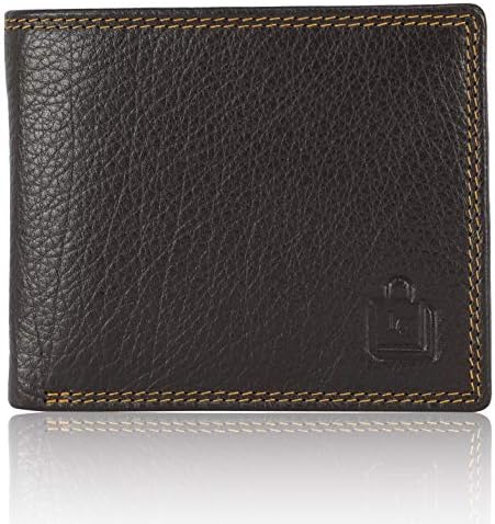 Le CrafGenuine Leather RFID Protected Wallet for Men