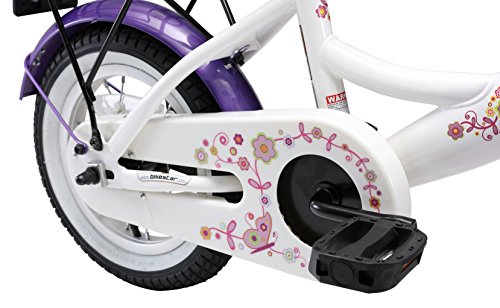 BIKESTAR® Premium Kinderfahrrad für sichere und sorgenfreie Spielfreude ab 3 Jahren ★ 12er Classic Edition ★ Candy Lila & Diamant Weiß - 7