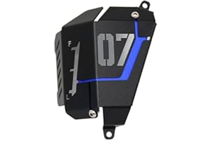Carrfan MT07 FZ07 Cubierta Protectora del Tanque de Recuperación de refrigerante para Yamaha MT-07 FZ-07 2014-2019