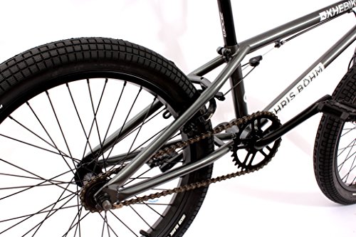 KHE BMX Fahrrad CHRIS BÖHM schwarz chrom nur 11,45kg! - 4