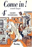 Image de Come In : 4e. Cahier d'exercices