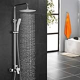 Duschstange aus Edelstahl, rostfrei, leicht zu reinigen und zu pflegen.Duschstange komplett schwenkbar, kann für jede Person individuell eingestellt werden.