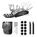 Produktbild HWeggo Fahrrad Multitool Werkzeug,16 in 1 Multitool Fahrrad Reparatur Set Fahrrad-Multifunktionswerkzeug mit Tasche,Selbstklebendes Fahrradflicken usw