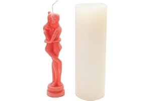 Gereton Silicone Couple Hug Candle Mould, Epoxy Casting, Handmade Soap, Chocolate Molds for Home Ornament, Valentine's Day