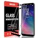 Produktbild MASCHERI Schutzfolie Panzerglas für Samsung Galaxy A6 2018, [2 Stück] Full Cover Gehärtetem Glas [Blasenfrei] [Anti-Kratzer] Für Samsung A6 2018 - Schwarz