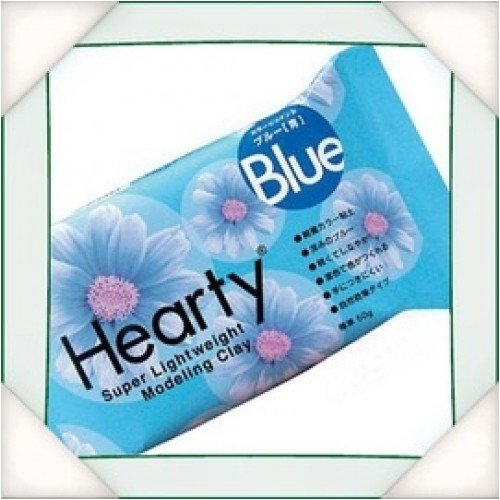 Hearty Soft Katy Sue Blue Air Drying Modeling Paper Craft Clay - 50g Pack