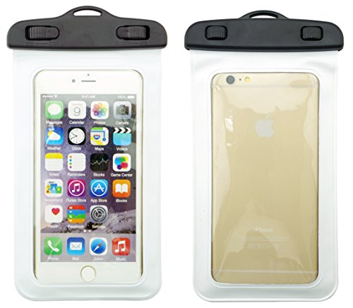 Dolder neue wasserdichte Handyhülle Tasche Beutel Unterwasser tasche für iphone 6 plus, iPhone 6s Plus/Samsung Galaxy S7 Edge,S7,S6 Edge Plus,S6 Edge,S6,A7,A5/Huawei Ascend P9 Plus,P9,P9 Lite,P8,Mate S,Mate 8,Mate 7/LG G5/HTC ONE M10/ MOTO G4,MOTO Z Stylus, usw. in Weiss. - 6