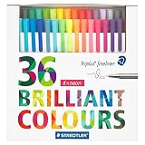 - Staedtler Fineliner Tri Plus 36pk