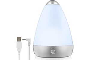HAPPTWS Mini USB Diffusore di oli essenziali Umidificatore ad ultrasuoni elettrico 100ml Diffusore Profumo Casa per Ufficio Camera Spa Yoga