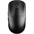 Pulsar Gaming Gears X2 Crazylight Wireless Gaming Mouse, Ultra Lightweight 1.23 oz (35g), Optical Switch, 32000 DPI, 750 IPS, XS-1 Sensor, 8k Compatible (Jet Black)