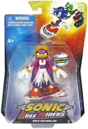 Sonic Wave Free Riders Action Figure by Sonic