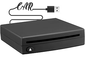 DOEDOEFONG USB 2.0-Schnittstelle Autoradio CD/DVD Dish Box Player Externe Stereoanlage, Auto Radio CD/DVD Player Extern für Android Stereo Schnittstelle USB Anschluss für Auto Hause