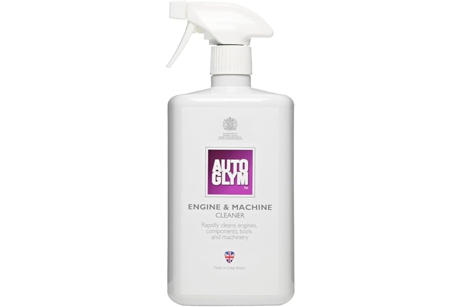 Autoglym Engine and Machine Cleaner, 1L - Engine Cleaning Spray, Water-Based Formula, Dissolves Oil, Grease and Grime, Easy to Apply