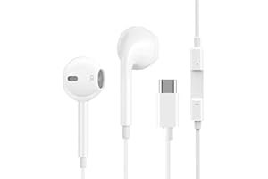 YMDEI Cuffie USB C,Hi-Fi Stereo Auricolari USB C con filo,Auricolari Type C In Ear Con Microfono,Auricolari USB C per Samsung S23 Ultra A53/A54 S22/S21/S20,Huawei P30 pro/P40,Google Pixel 7 6A,OnePlus 11/10