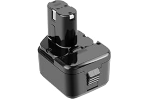 ADVTRONICS 3,5Ah 12V Ni-MH EB1212S Sostituire Batteria per Hitachi 12V EB1214L EB1214S EB1220BL EB1220HL EB1220HS EB1220RS EB1222HL EB1226HL EB1230HL EB1230R EB1230X EB1233X