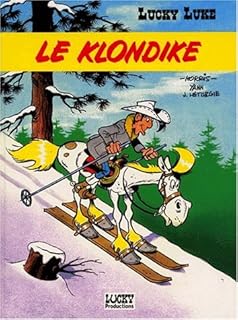 jaquette livre Lucky Luke, Tome 35 : Le Klondike