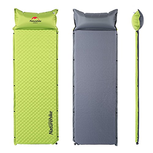 Preisvergleich Produktbild Dailyinshop Im Freien Automatische aufblasbare kampierende Zelt-Decken-Matratzen-Schlafenauflage (Farbe: Grün)