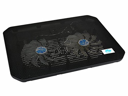 AAB Cooling NC79 NOTEBOOK KÜHLER COOLER PAD LAPTOP 2-LÜFTER LED Ständer Kühlpad - 7