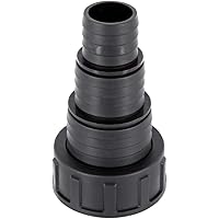 REKUBIK Stufenschlauchtülle Innengewinde Überwurfmutter x Tülle 3stufig Größe 1 1/2" IG x 40/32/25mm