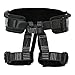 Produktbild Fusion Climb Teka Tactical Padded Half Body Adjustable Bungee Tanz Zipline Harness Nylon Materialschlaufe 23 kN M-XL Schwarz