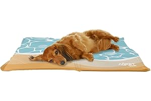 AQPET AqpetFriends - Alfombrilla refrigerante refrescante para Perros, Gatos y Animales, 90 x 50 cm