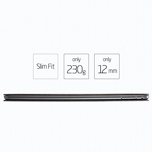 iPad Pro 9.7 Hülle, ESR® Auto aufwachen / Schlaf Funktion und Einstellbarem Blickwinkel Funktion Schutzhülle für iPad Pro 9.7 Zoll (Braun Grau) - 7