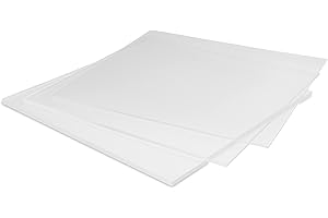 W&S GmbH Acrylglas Platte, transparent – Acrylglas Zuschnitte – Stärke 3 mm, Größe 600 x 600 mm, für Außen- und Innenbereich, beidseitig UV-beständig, Acryl Platten PMMA