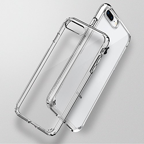 Spigen iPhone 8 7Plus Ultra Hybrid 2  Funda con tecnolog  a de amortiguaci  n de aire y protecci  n h  brida contra ca  das  transparente Spigen iPhone 8 7Plus Ultra Hybrid 2  Funda con tecnolog  a de amortiguaci  n de aire y protecci  n h  brida contra ca  das  transparente