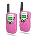 Produktbild KITY Geschenke für Mädchen ab 3-12 Jahre,8 Kanäle mit Taschenlampe Walkie Talkies Kinder Spielzeug 4-12 Jahre Mädchen Geschenk Geschenke für Teenager PMR446mhz(Rosa)