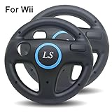 LS 2x Lenkrad Racing Wheel fr Nintendo Wii - schwarz - 