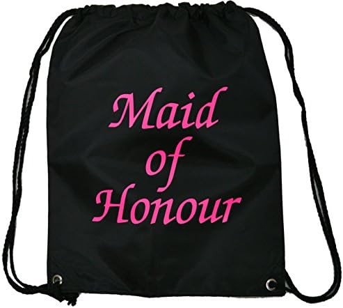 Maid of Honour / Bride To Be / Hen Party Drawstring Bag - FREE POSTAGE
